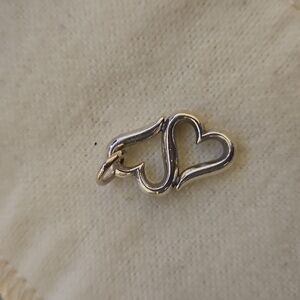 James Avery Silver Heart Pendant